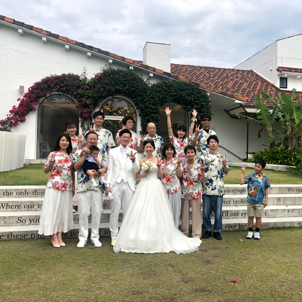 沖縄 結婚式 服装 親族