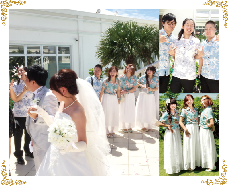 かりゆし 沖縄 結婚式 服装 親族