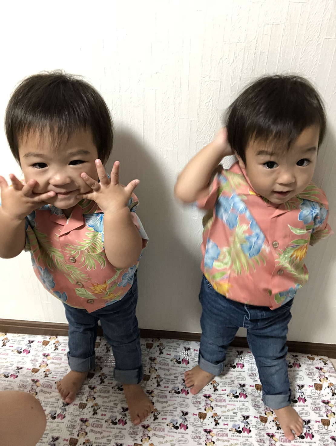 可愛すぎる2才児双子コーデ マンゴハウスブログ