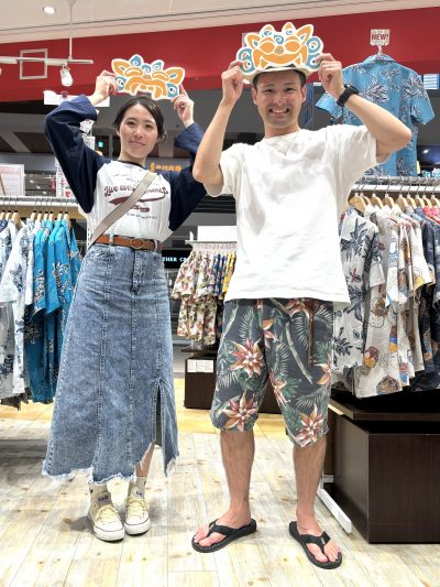 長野県からお越しのカップルさん♪初の沖縄！